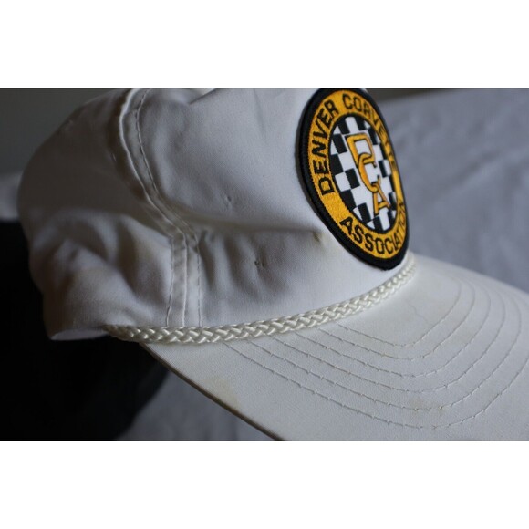 Denver Corvette Association DCA Patch Black Hat +Bonus White Hat (bad condition) - Picture 13 of 16